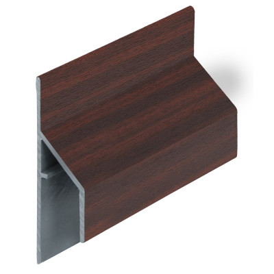 28102660 keralit trim/kraal aansluitprofiel mahonie (gevelbekleding)