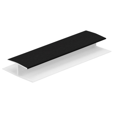 Grafietzwart keralit verbindingprofiel (0420)