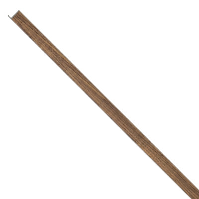 U-profiel Lattenwand XS Mokka 2,65 m