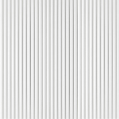 (kleurmonster) Lattenwand XS Wave Wit 2,65 m (306 x 9 mm)