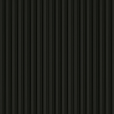 (kleurmonster) Lattenwand S Zwart 2,65 m (122 x 12 mm)