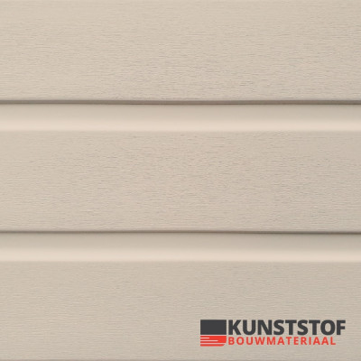 Kunststof chalet rabat sand heeft een RAL 1015 en ziet er als canexel vervanger en het alternatief prachtig uit. het heeft dezelfde dikte 10mm