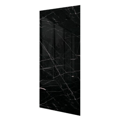 SPC wandpaneel Calacatta Black 265 x 120 cm – zwarte marmerlook