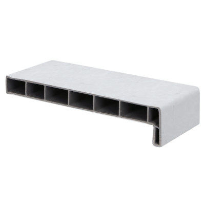 Lignodur brede voorzijde vensterbank 250mm Marmer