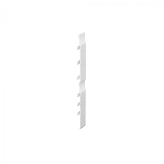 Eurotexx Wit stootvoegverbinding 332mm voor dubbel rabat