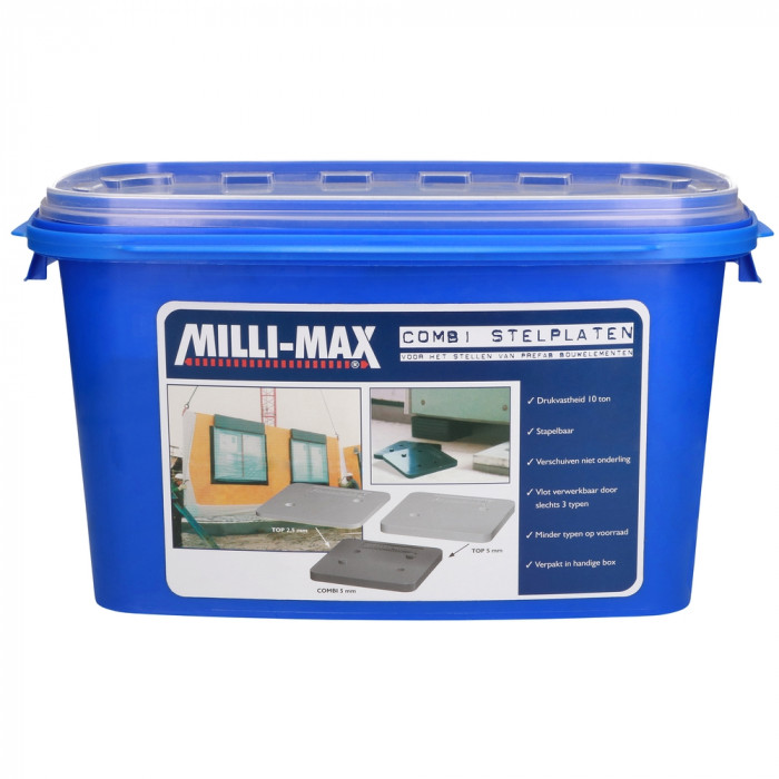 Milli-Max stelplaten U-Combi Startset