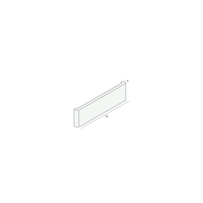 Afwerklijst 95x6 mm
