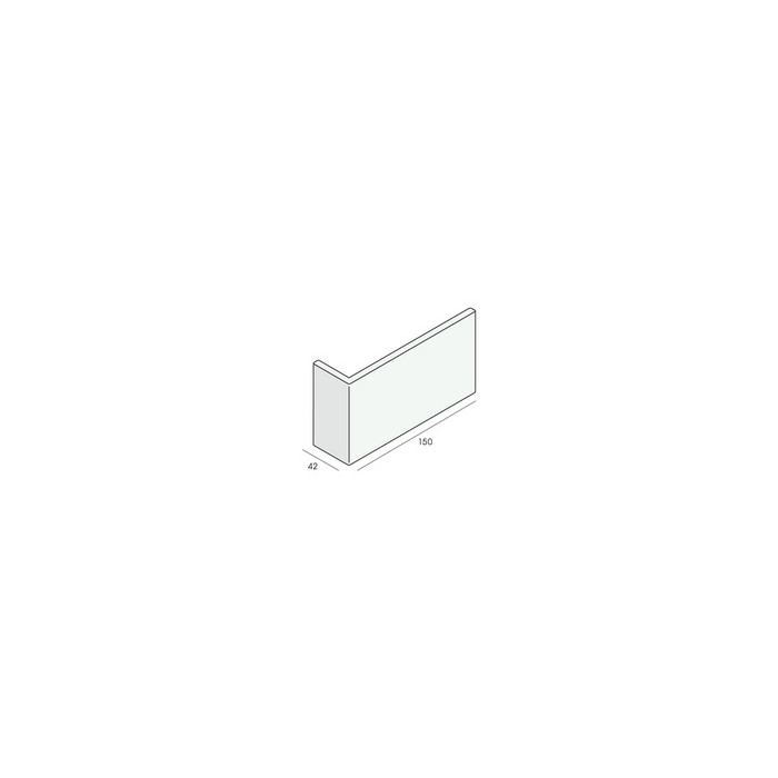 Hoekpaneel 150x42x7 mm