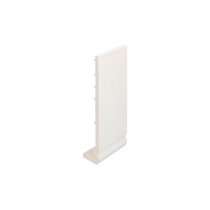 heering hardschuim dakrandpaneel wit 300x42x9 geprofileerd (2129)