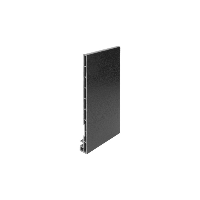 keralit dakrand boeideel zwartgrijs 200mm (2821)
