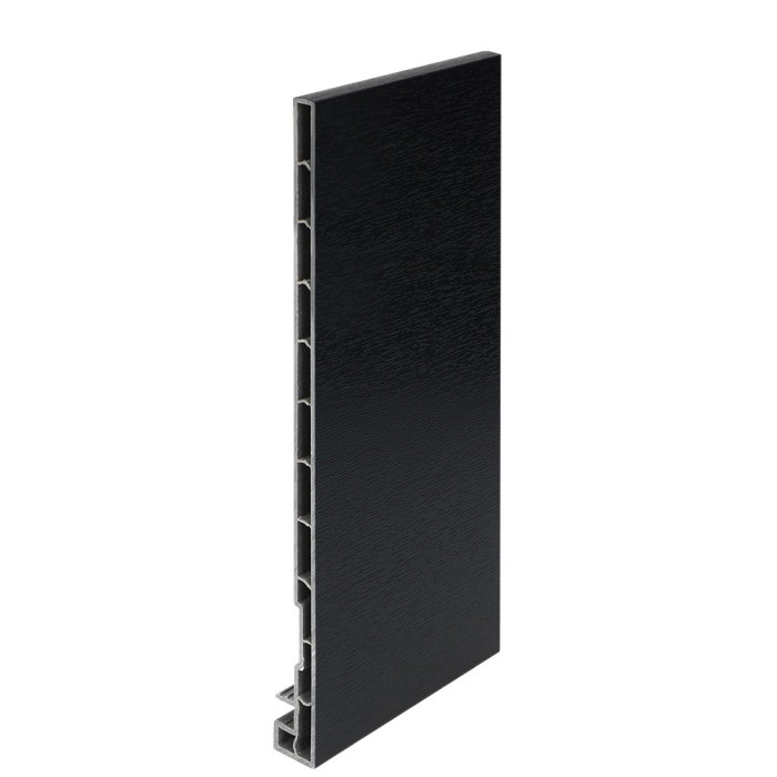 keralit dakrand boeideel grafietzwart 250mm (2825)