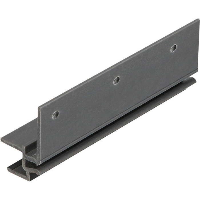 grafietzwart keralit montageprofiel 10 mm (2867)
