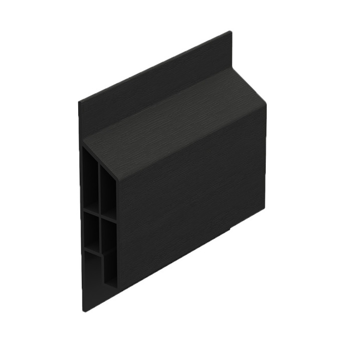grafietzwart keralit trim/kraal sierlijst modern (2851)