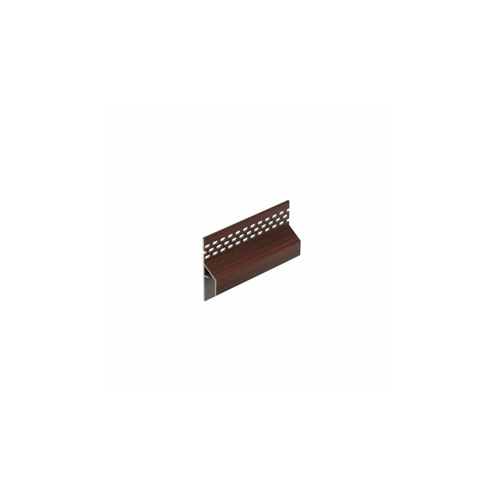 Mahonie keralit trim/kraal ventilatieprofiel (gevel) (2849)
