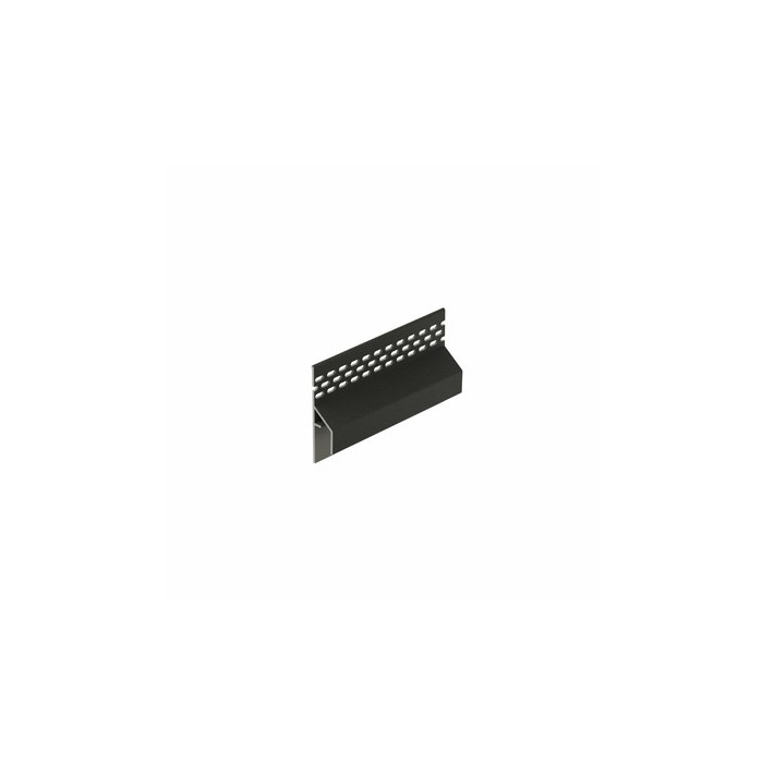 Nightblack keralit trim/kraal ventilatieprofiel (gevel) (2849)