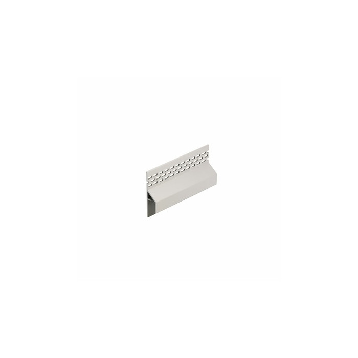 Snowwhite keralit trim/kraal ventilatieprofiel (gevel) (2849)