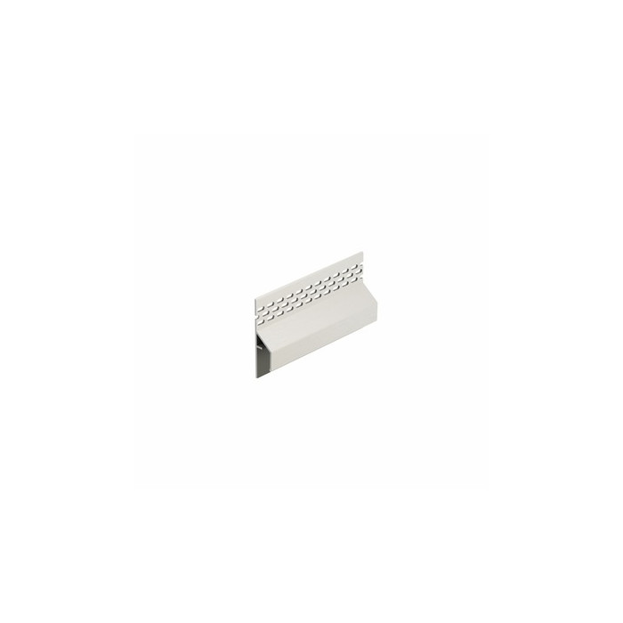 Wit keralit trim/kraal ventilatieprofiel (gevel) (2849)