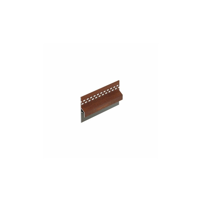 Golden oak keralit trim/kraal ventilatieprofiel (dakrand) (2833)