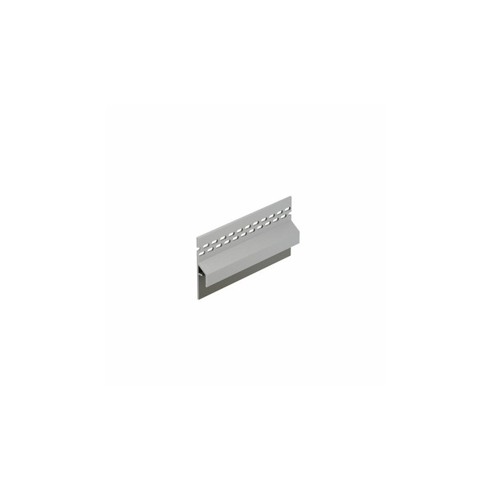 Grijs keralit trim/kraal ventilatieprofiel (dakrand) (2833)