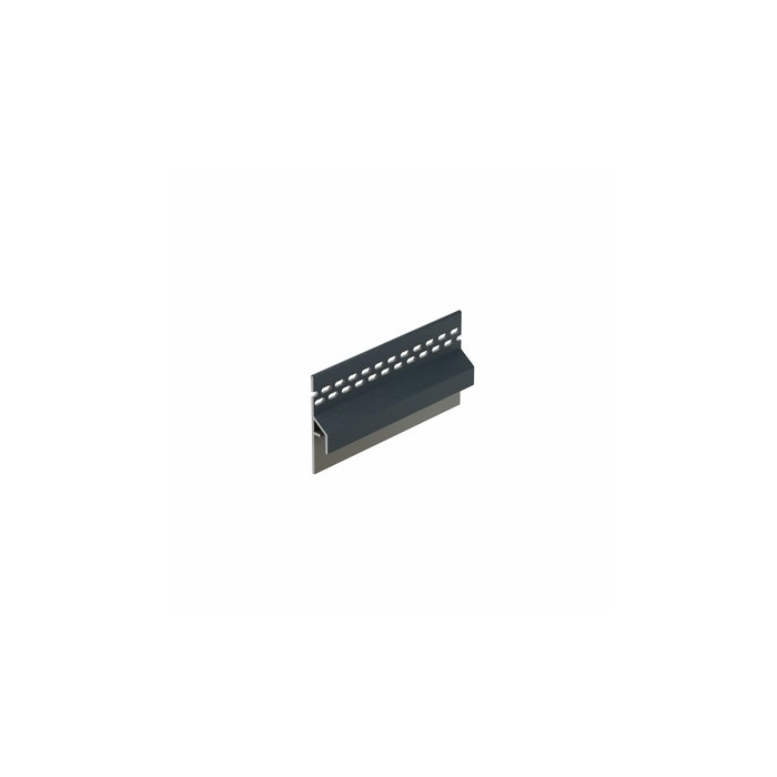 Monumentenblauw keralit trim/kraal ventilatieprofiel (dakrand) (2833)