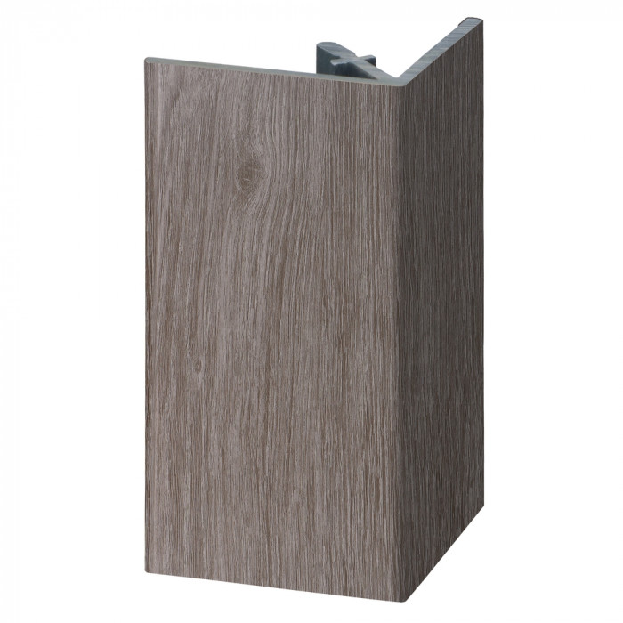 28124940 Keralit uitwendig rechthoekprofiel taupe eiken