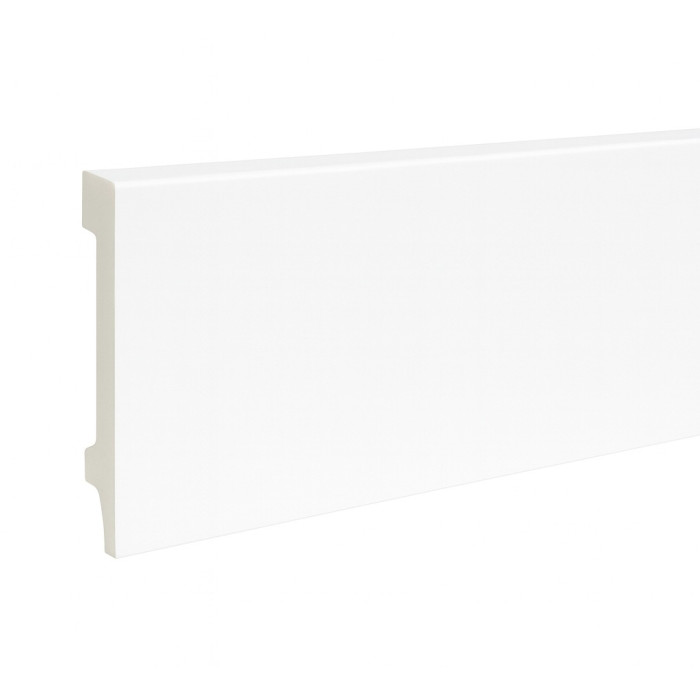 profiel witte plint 80 mm kleurmonster