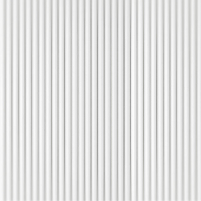 Lattenwand XS Wave Wit structuur foto