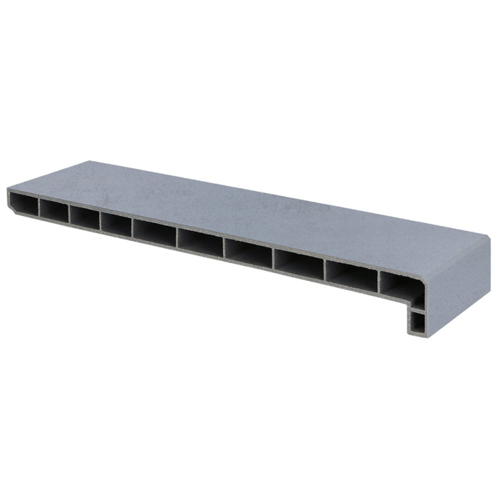 Lignodur stonelook vensterbank 300 mm Beton grijs