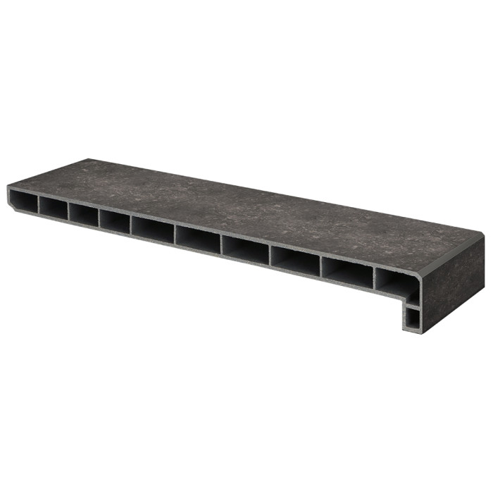 Lignodur stonelook vensterbank 300 mm Blauwsteen