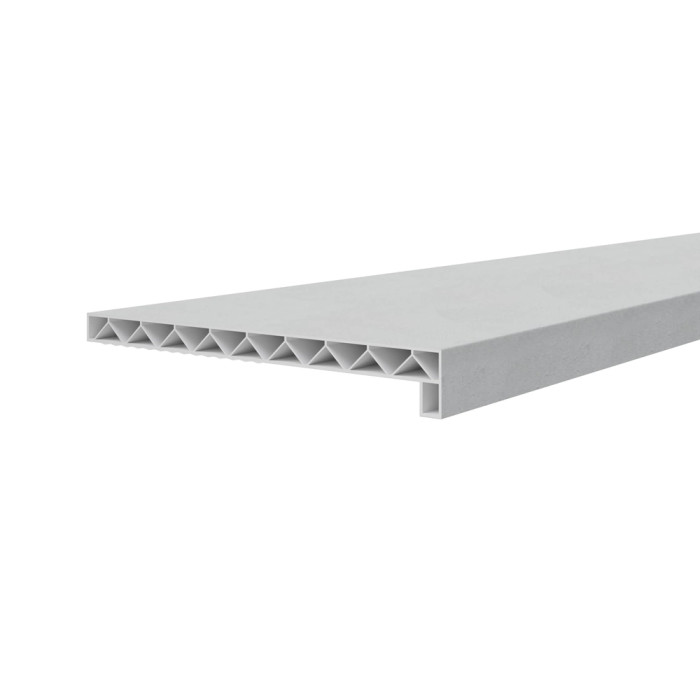 Novaboard stonelook vensterbank 300 mm Opaalgrijs