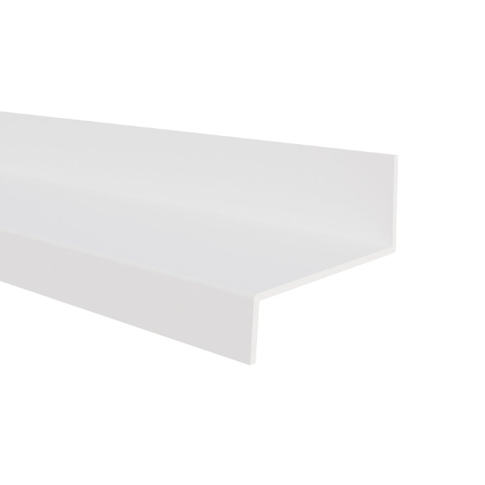 Z-profiel 20 x 75 x 35 x 3 mm wit