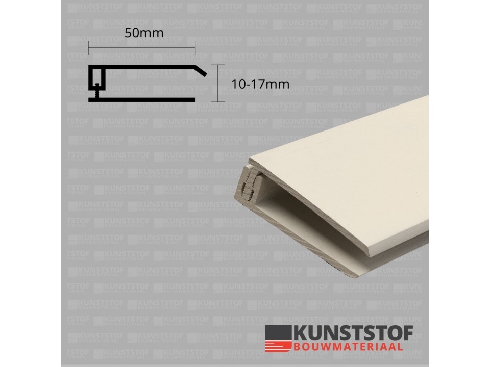 Eindprofiel 2-delig - Eurotexx Sand