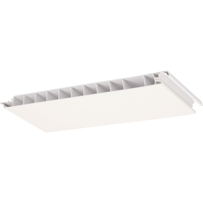 (kleurmonster) Florence Buitenplafond 250 x 16,5 mm (Wit) afbeelding