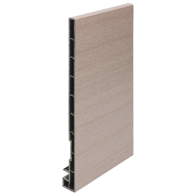Keralit dakrand boeideel 200mm - Vergrijsd ceder (2821)