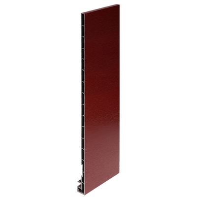 Keralit dakrand boeideel 350mm - Wijnrood (2835) afbeelding 1
