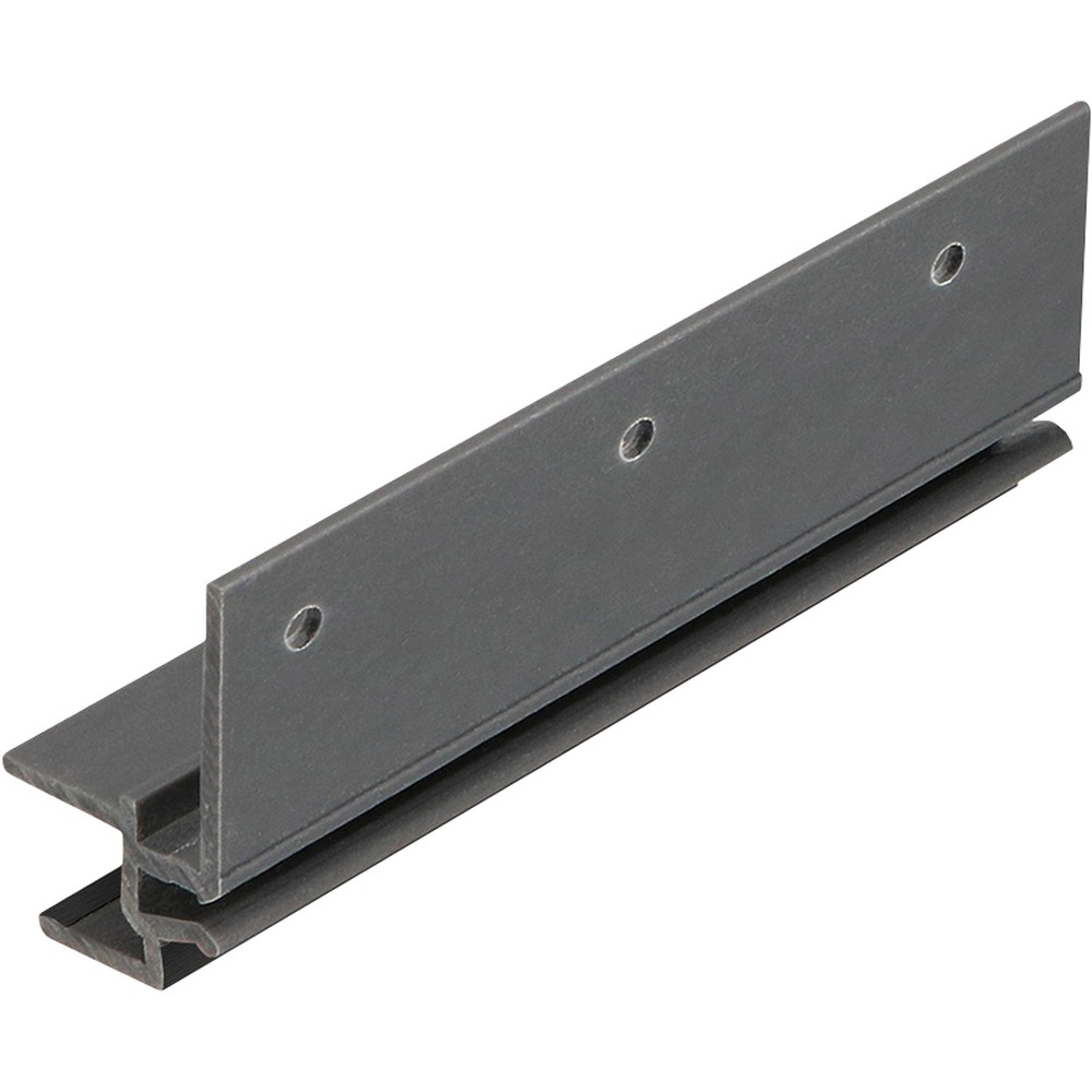 Montageprofiel 10 mm Grafietzwart - Keralit (2867)