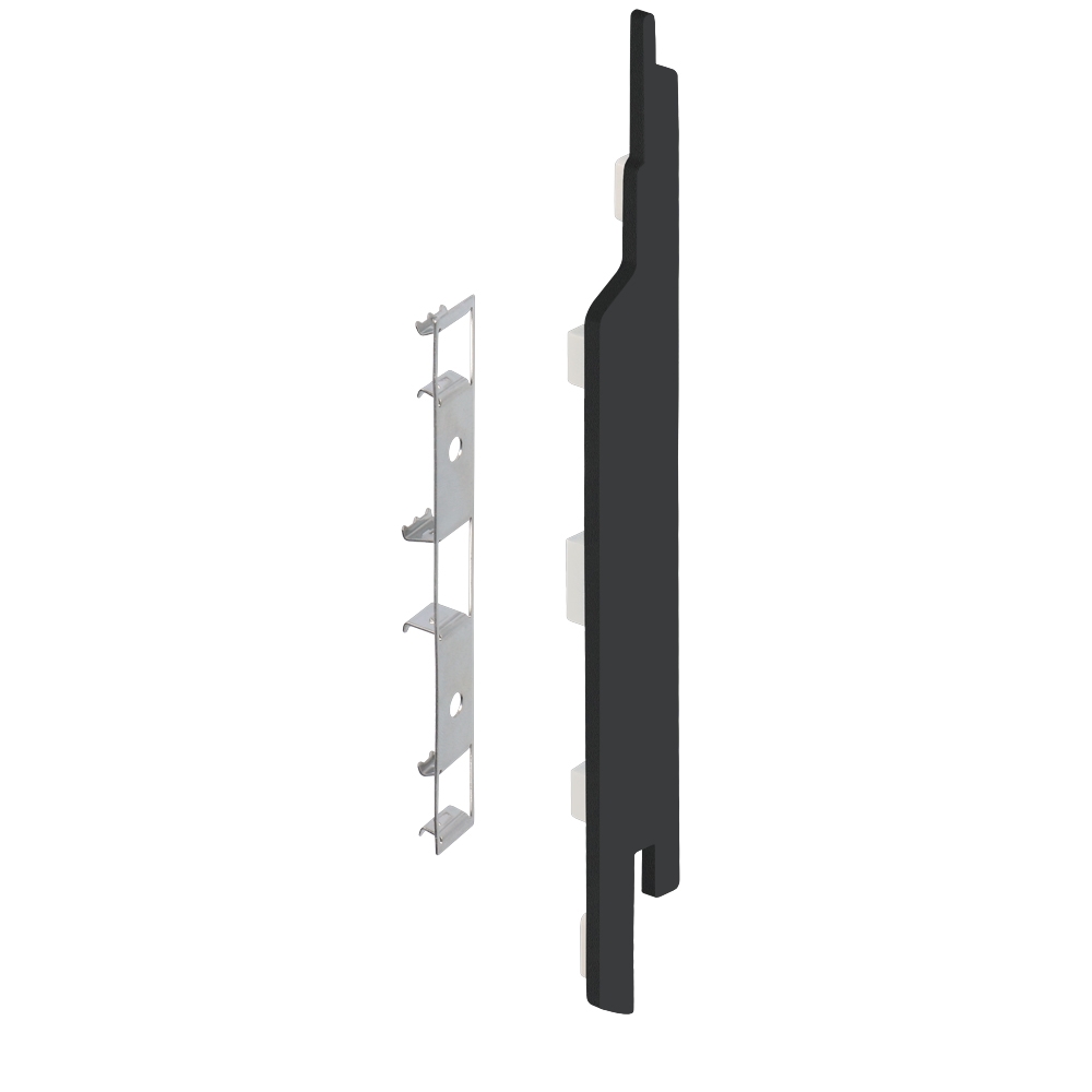Keralit Eindkap rechts Nightblack RAL 9005 (2865) (Sponningdeel 143)