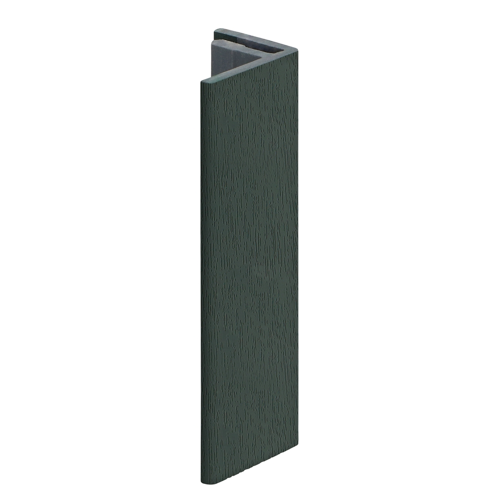 Keralit eindprofiel 17 mm Donkergroen RAL 6009 (2806)