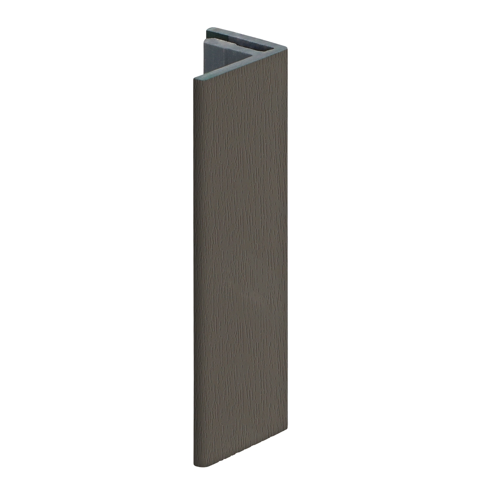 Keralit eindprofiel 17 mm Kwartsgrijs RAL 7039 (2806)