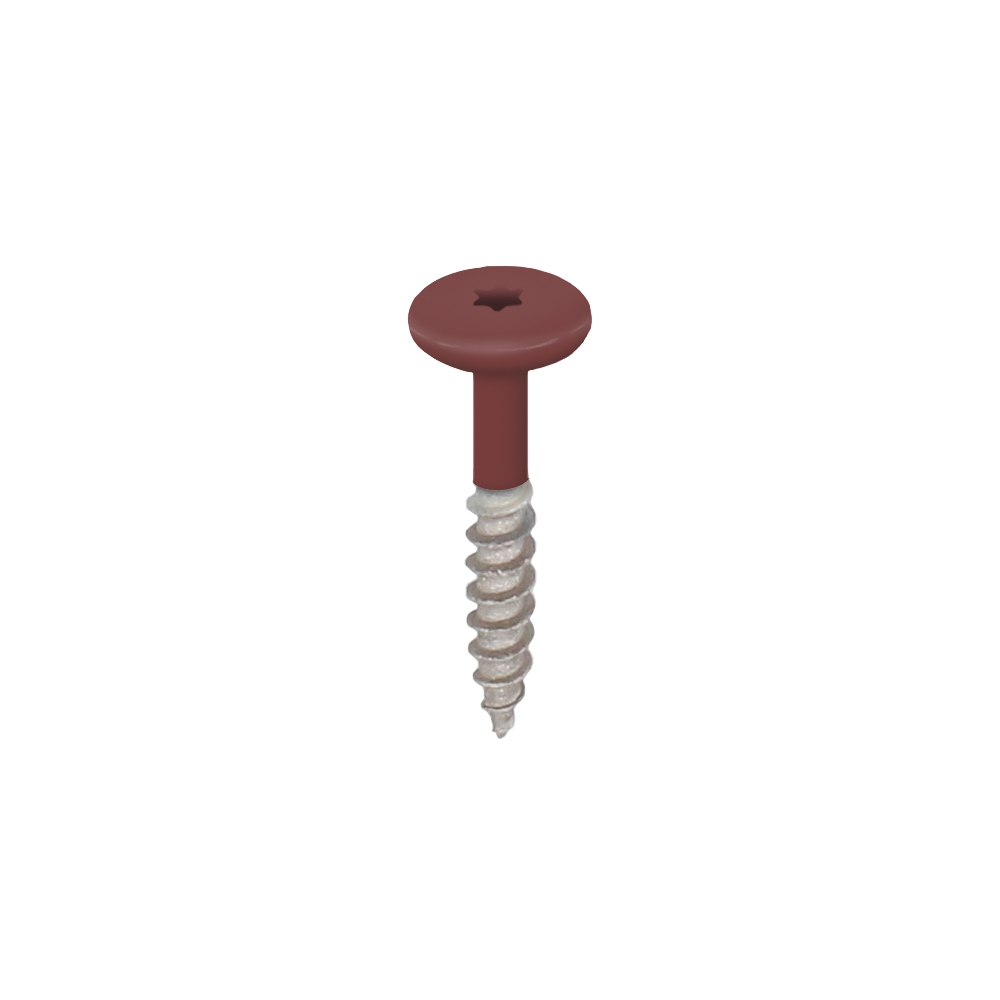Torx schroef RVS 32 mm 100st Wijnrood - Keralit (2890)
