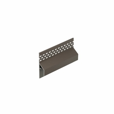 Trim/kraal Ventilatieprofiel Kwartsgrijs RAL 7039 (gevel) - Keralit (2849)