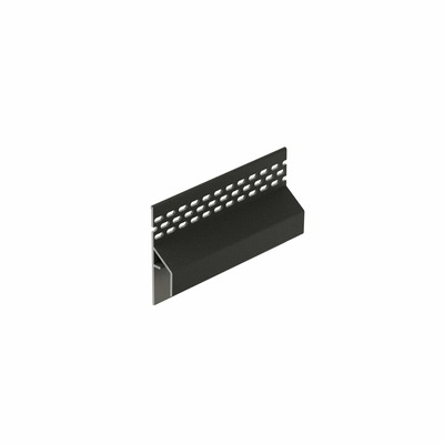Trim/kraal Ventilatieprofiel Nightblack (gevel) - Keralit (2849)