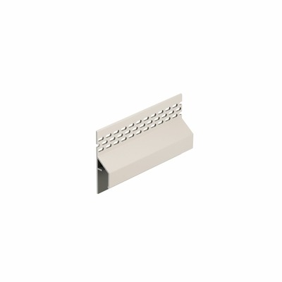 Trim/kraal Ventilatieprofiel Sandcream (gevel) - Keralit (2849)