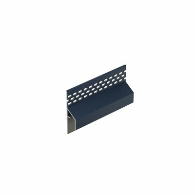 Trim/kraal Ventilatieprofiel Staalblauw RAL 5011 (gevel) - Keralit (2849)