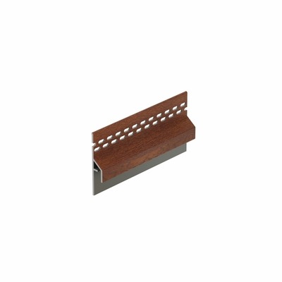 Trim/kraal Ventilatieprofiel Golden oak (dakrand) - Keralit (2833)