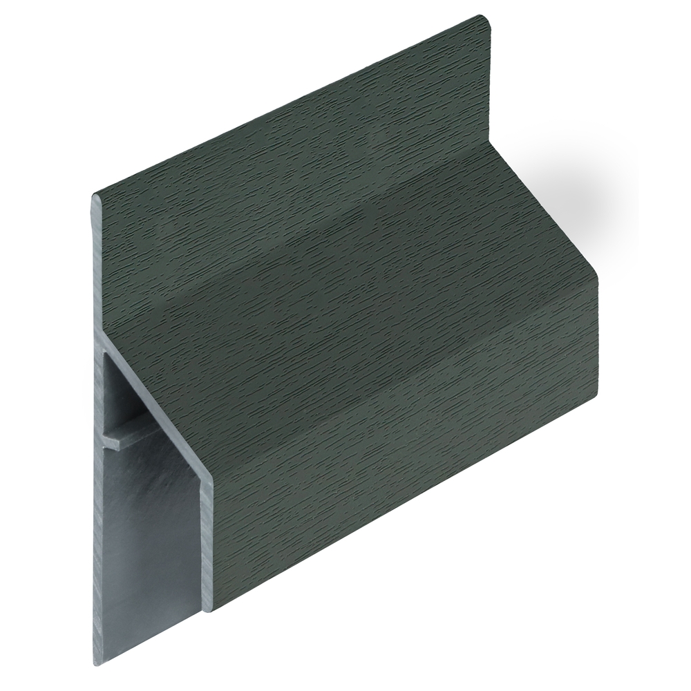 Keralit trim/kraal aansluitprofiel Donkergroen RAL 6009 (2810) (gevelbekleding)