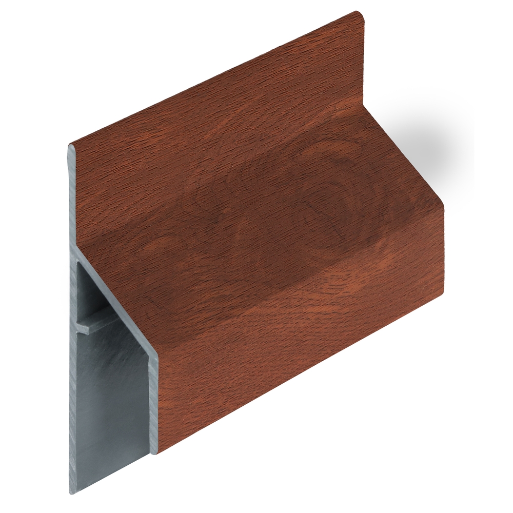 Keralit trim/kraal aansluitprofiel Golden oak (2810) (gevelbekleding) afbeelding 1
