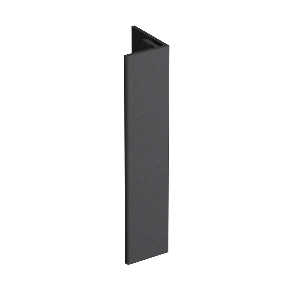 Keralit verlengd eindprofiel Dustgrey RAL 7016 (2811)
