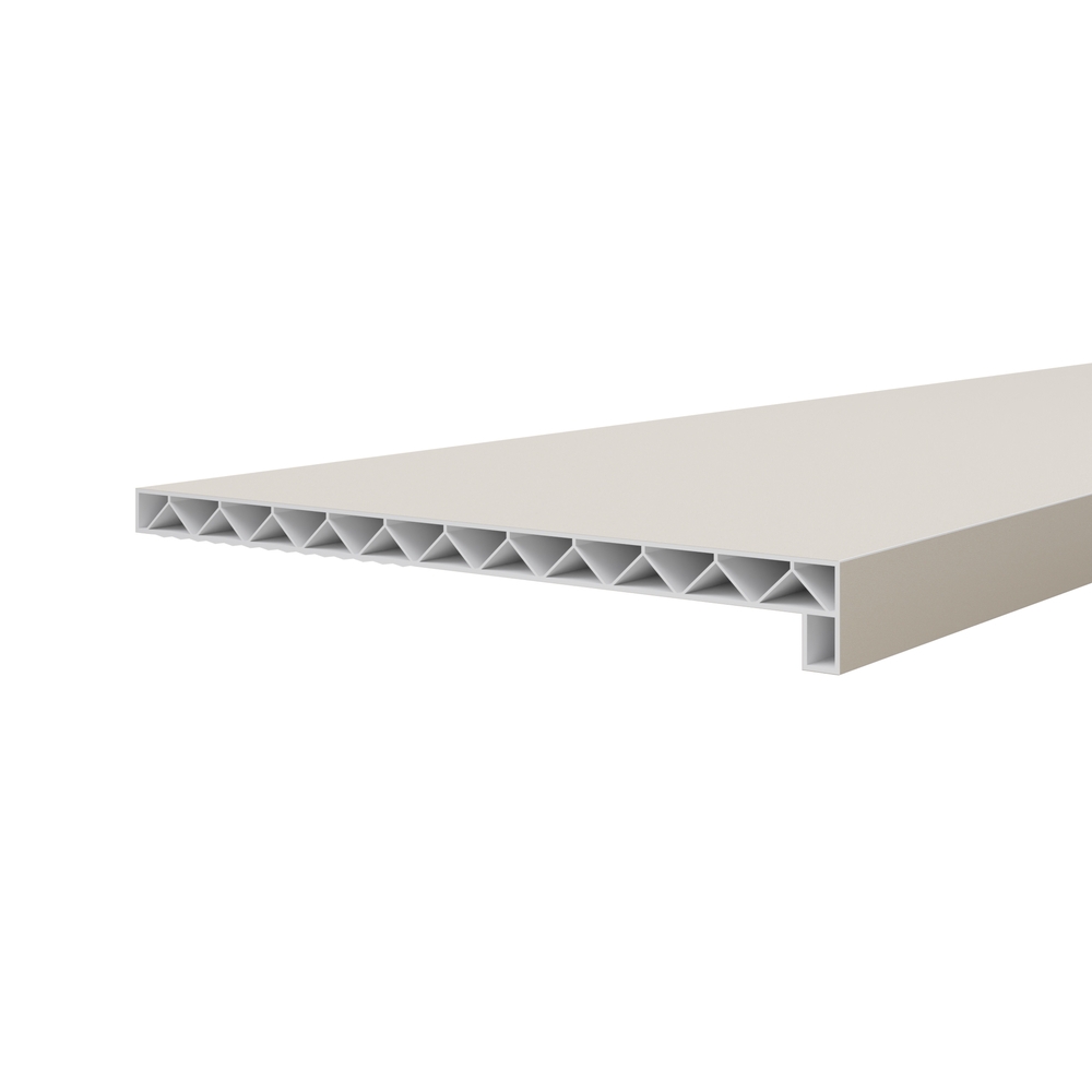Novaboard stonelook vensterbank 300 mm Crème afbeelding 1