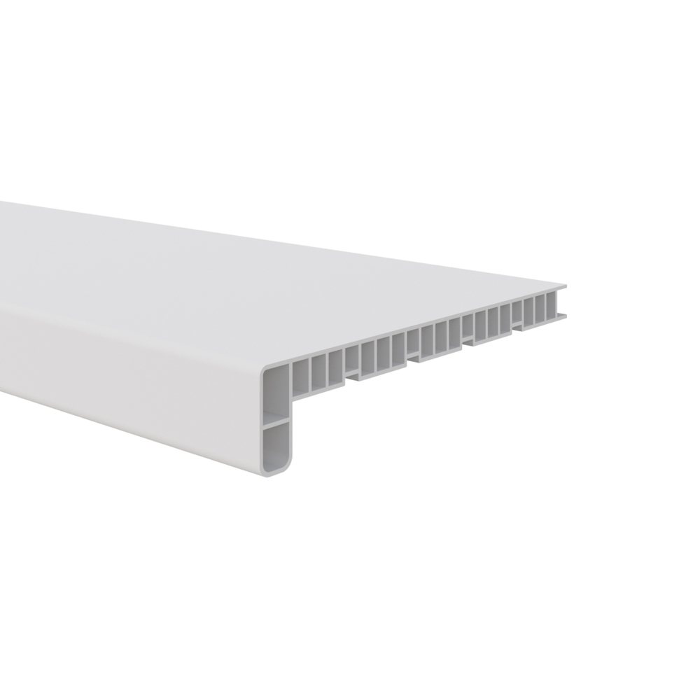 Milinboard type B vensterbank 250 mm Wit afbeelding 1